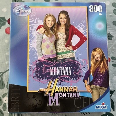 Hannah Montana Jigsaw Puzzle 300 Pieces - Disney Mega Brands 2008 SEALED - image 1 of 4