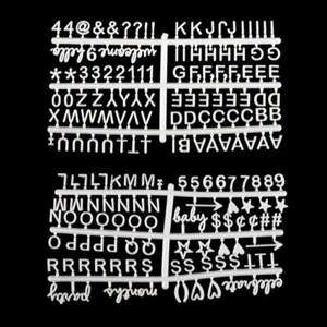 Felt Letter Board Numbers Felt Letter Board Symbols Felt Letter Board Alphabets - Picture 1 of 8