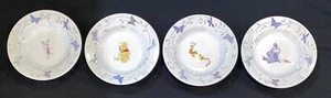 Four Disney Direct Winnie The Pooh Tigger Piglet Eeyore Soup Salad 9.25” Bowls - Picture 1 of 7