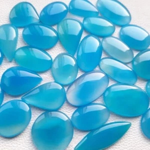 Cabochon avvolgente filo sfuso pietra preziosa CALCEDONIO naturale - Foto 1 di 4