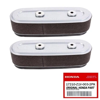 Genuine Honda 17210-Z1V-003 Air Filter for GXV160UH2 on HRC216K3 Mowers - 2 PACK - Image 1 of 3
