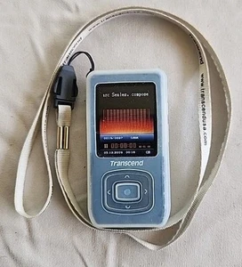 Rare Transcend MP850 MP3 Player 8GB Lanyard/Cord Tested. Works Great - Picture 1 of 5