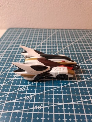 Power Rangers Dino Thunder Turbozaur White Megazoro Action Racer Auto Pressofusa - Immagine 1 di 4