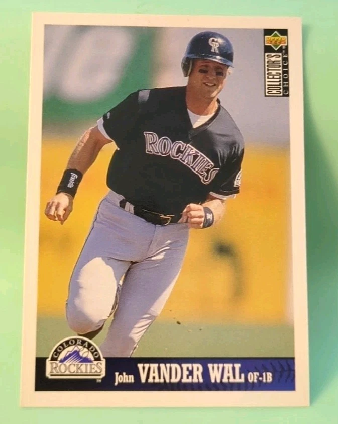 1997 Upper Deck Collector's Choice - John Vander Wal #102 - Colorado Rockies  - Image 1 of 2