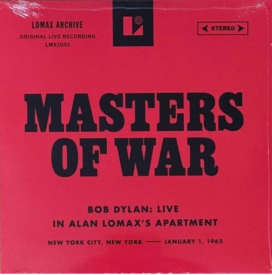 Masters Of War Bob Dylan Record Store Day 2025 Black Friday - Image 1 of 1