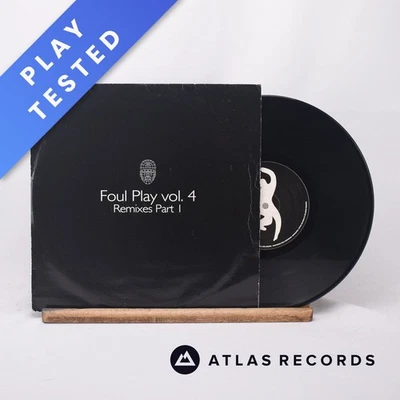 Foul Play Vol. 4 10" Vinyl Record 1994 SHADOW 49R1 Moving Shadow - VG+/VG+ - Imagem 1 de 4