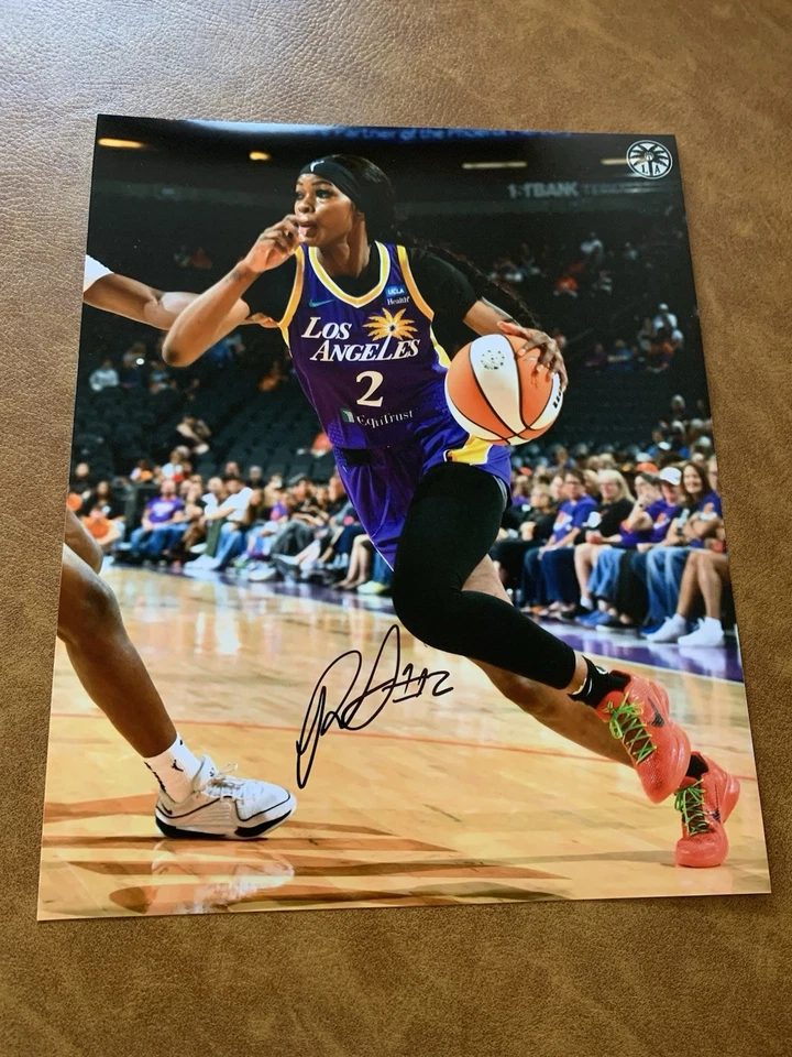 Rickea Jackson Los Angeles Sparks Signed 8x10 Photo Autograph Wnba Rare - Image 1 of 1