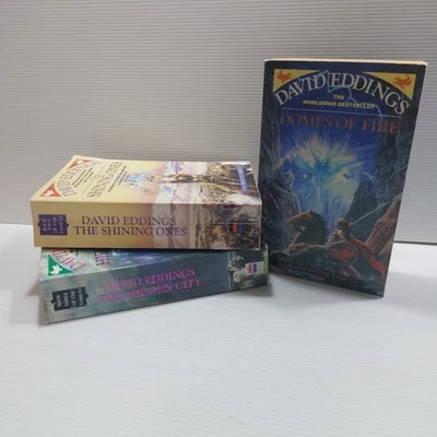 David Eddings Books Lot Bundle x 3 The Tamuli Trilogy Vol 1 2 3 small paperbacks - image 1 of 4