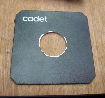 original metal  Cambo Cadet Explorer fit copal 1 41.9mm 123 x 123mm - Image 1 of 2