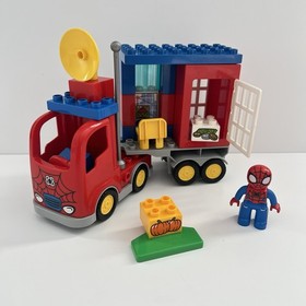 Lego Duplo DC Super Hero 10608 Spiderman Spider Truck Adventure Set 99% Complete