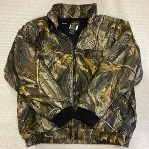 RedHead Camo Jacket Realtree Hardwoods Full Zip Men's Size Large Tall - Picture 1 of 5