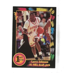 1996 Wild Card Basketball Larry Johnson Karte 1 UNLV Rebels - Bild 1 von 2
