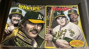 1992 Oakland A's Magazines Dream Team Sheet Complete 16 Card Set Canseco McGwire - Picture 1 of 10