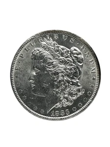 1883-O MORGAN DOLLAR AU UNC $1 SILVER COIN - Picture 1 of 4
