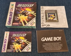 Nintendo Game Boy Color Game Swiv Boxed with Manual - Picture 1 of 6