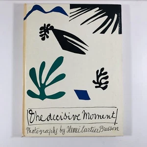 The Decisive Moment by Henri Cartier Bresson 1952 1st Edition + Caption Booklet - Imagen 1 de 21