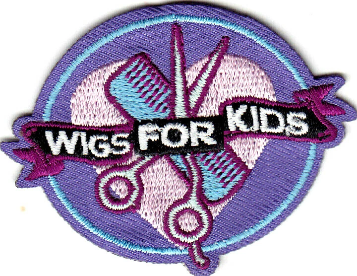 WIGS FOR KIDS Iron On Patch Children - Image 1 of 1