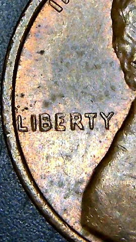 1972-P DOUBLE DIE OBVERSE STRONG DOUBLING LINCOLN CENT TONED UNCIRCULATED ERROR Cover