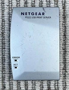 Netgear PS121v2 Multifunction USB Mini Print Server - Picture 1 of 4