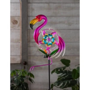 Ganz E5 Home Light Up Garden Stake Flamingo 60" H x 12" W x 15" D ER76657 - Picture 1 of 2
