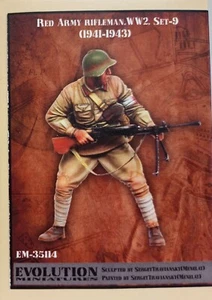 MODELLISMO - Red Army Rifleman WWII set-9 1941-43 - EVOLUTION Scala 1/35 - Foto 1 di 1