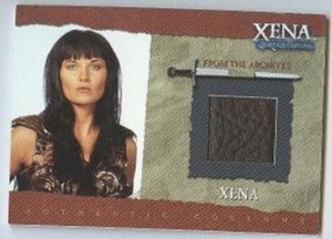 2001 Xena: Warrior Princess Season 4 & 5 Xena Costume Card R1 Rittenhouse