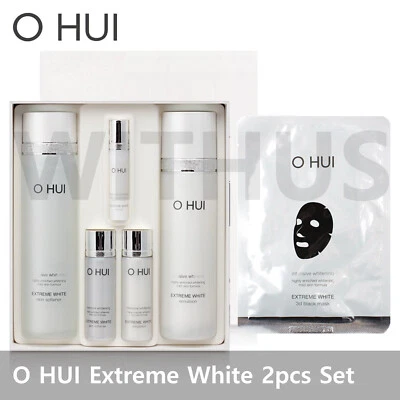 O HUI Extreme White 2pcs Set with Mask Softener Emulsion OHUI- Tracking - Image 1 of 3
