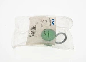 EATON E34H3, obiettivo a pulsante illuminato, attuatore verde, plastica, serie E34 - Foto 1 di 2
