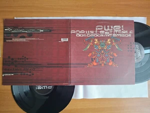 POP WILL EAT ITSELF TWO FINGERS MY FRIENDS INDIE ROCK RARE 1994 PWEI 2LP 12" 33 - Picture 1 of 1