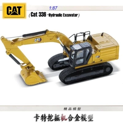 1:87 DM CAT336 Hydraulic Excavator Contruction Machine Equipment Diecast Model - Image 1 of 4