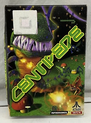 Classic Atari Centipede Game  CD ROM-For Windows 95/98 PC New In Box - Image 1 of 4