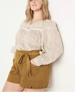 Old Navy NWT High-Waisted Twill Workwear Shorts for Women 4.5-inch inseam Cargo - Picture 1 of 13