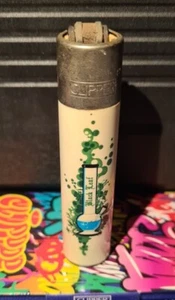 Accendino Clipper Black Leaf Amsterdam Raro - Foto 1 di 1