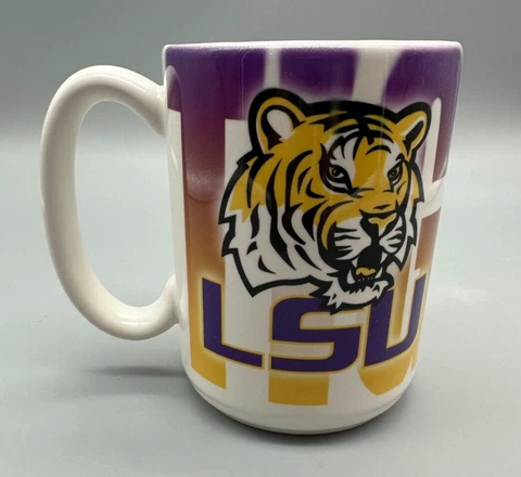 LSU Tigers Purple 15oz. Mug New Cover