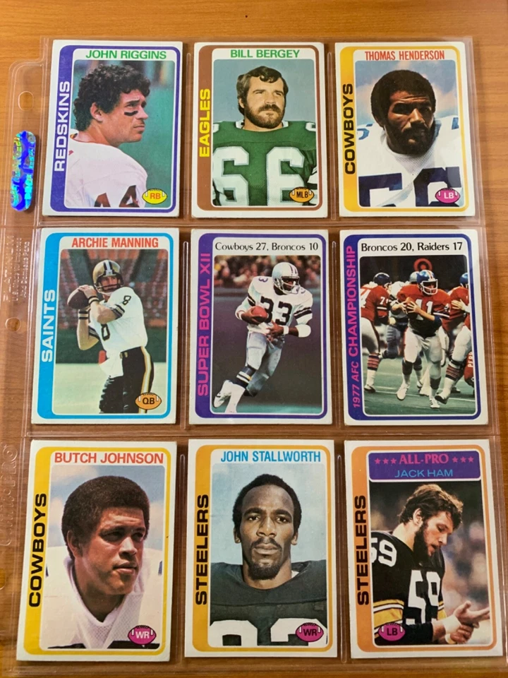 1978 Topps Football Cards U PICK Build/Complete Set EX HOFers Rookies *FREE SHIP - Image 1 of 1