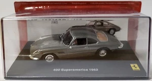 FERRARI 1962 - SUPERAMERICA 400 AUTO - SILBER - 1:43 - INKL. STÄNDER/KOFFER/UNGEÖFFNET - Bild 1 von 1