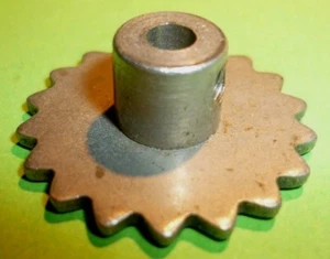 Rueda piñón Meccano, 1 pulgada, placa de níquel, parte 96 - Imagen 1 de 1