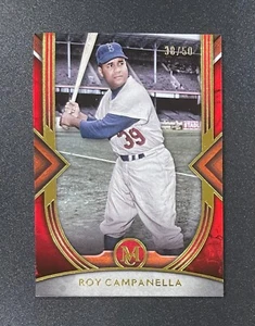 2022 Topps Museum Collection ROY CAMPANELLA /50 Brooklyn Dodgers @GT13 - Picture 1 of 2