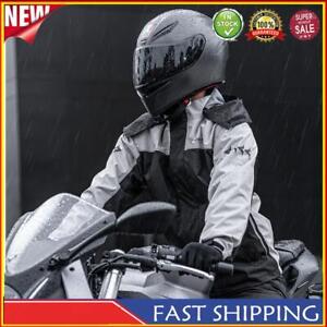 Płaszcz przeciwdeszczowy, oddychający kombinezon przeciwdeszczowy do jazdy konnej na motocykl, jazdę na rowerze (XXL)