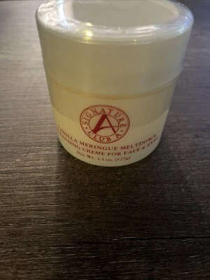 Signature Club A FRENCH VANILLA MELTDOWN Creme de Limpeza para Rosto e Olhos Selado - Imagem 1 de 2