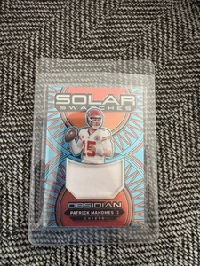 2024 Panini Obsidian Patrick Mahomes - Solar Swatches Blue 25/25   - Picture 1 of 2
