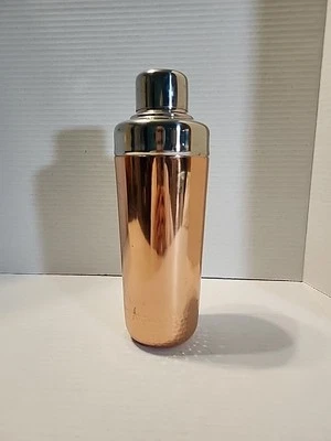 Copper Cocktail Shaker with Stainless Steel Lid - Image 1 of 2