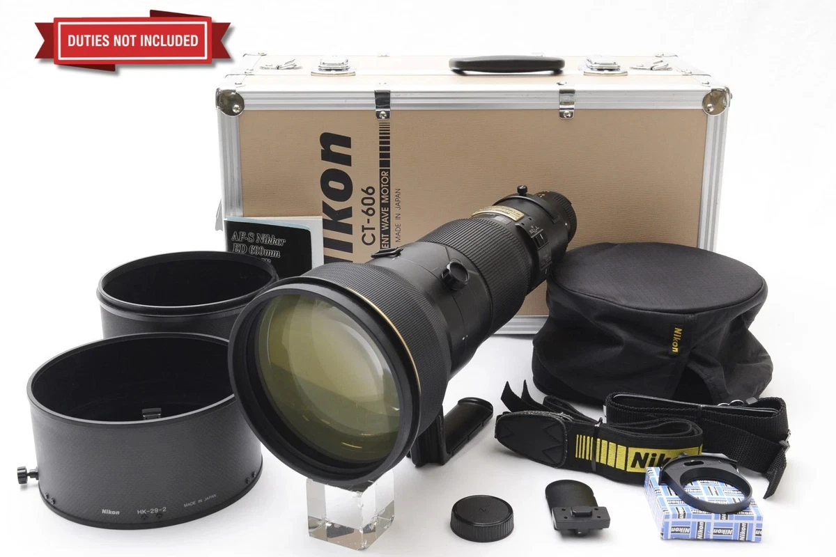 600mm Focal f/4 Camera Lenses Nikon for sale - eBay