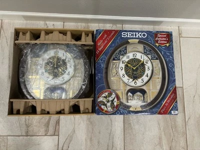 NEW Seiko Collector's Edition 2021 Melodies in Motion Clock w/Swarovski Crystals - Image 1 of 4