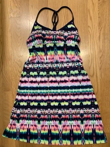 Vestido Athleta Shorebreak XS Multicolor Sin Mangas Viaje Informal Natación Usado en Excelente Condición - Imagen 1 de 7