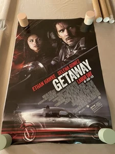 Getaway Original Double Sided Movie Poster 40x27 Ethan Hawks Selena Gomez 2013 - Picture 1 of 4