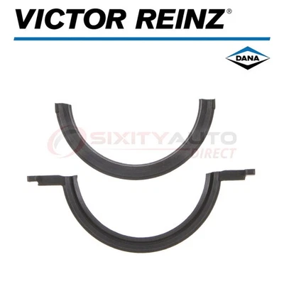 MAHLE Main Bearing Gasket Set for 1971 International Harvester 1310 wg Foto 1 de 4