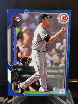 Bryan Mitchell RC 2015 Bowman Blue #127 - 121/150 - New York Yankees - Image 1 of 2