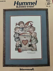Vintage Hummel Cross Stitch Chart - Blessed Event FREE P&P - Picture 1 of 1
