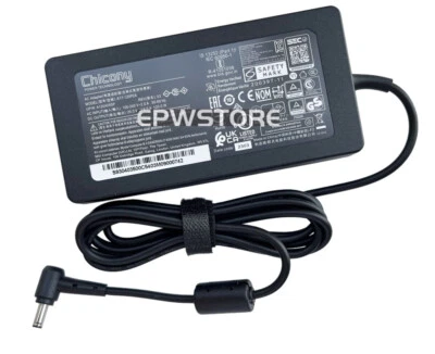 Chicony 120W AC Adapter Charger For MSI Thin 15 B13VE-1421NZ Laptop Power Supply - Image 1 of 4